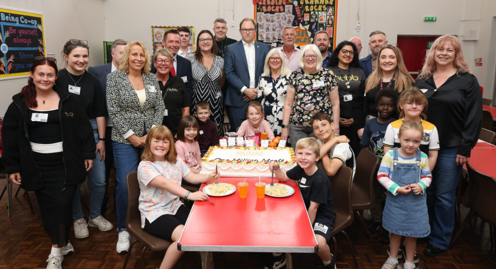 A million meals for children in Stoke-on-Trent