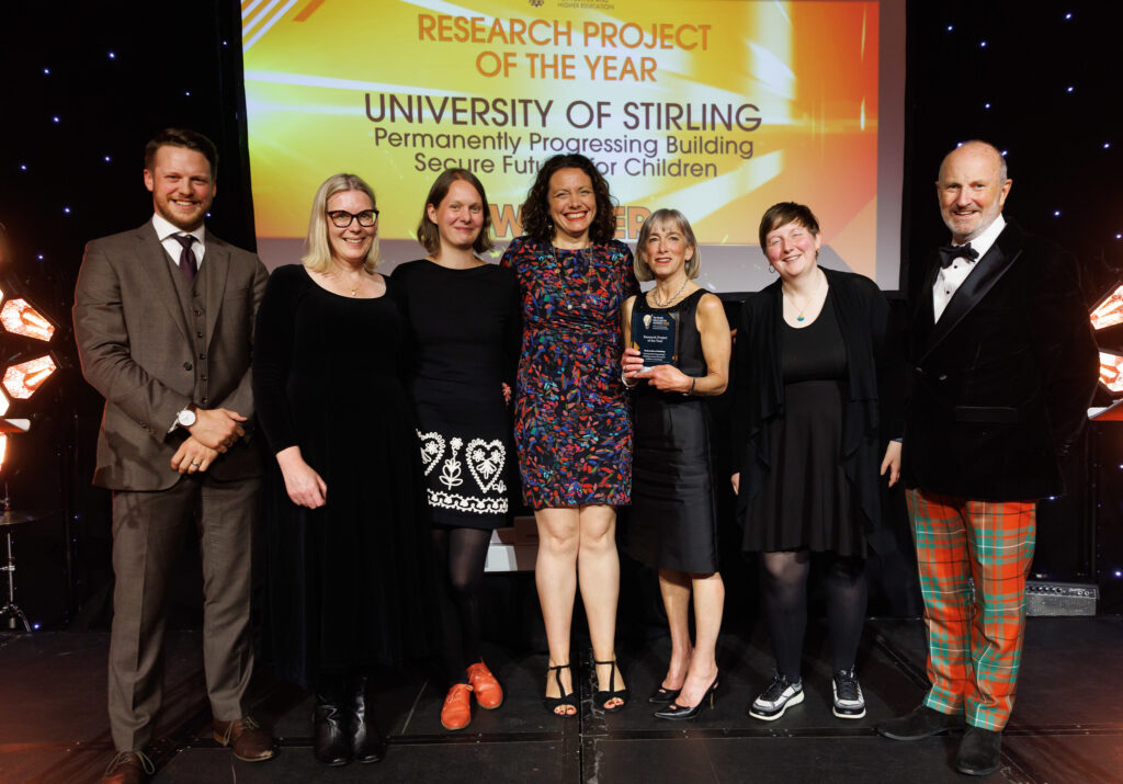 Scottish children’s study named Research Project of the Year