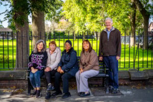 10 more Age Friendly benches in Manchester