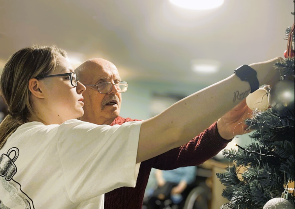 The senior carer who began her career at 10-years-old